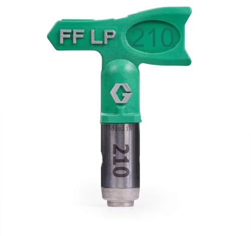 FFLP210 Fine Finish Low Pressure RAC X FF LP SwitchTip FFLP Airless Spray Gun Tip, 0.010 Tip Size Replacement for Graco FFLP210