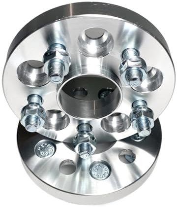 Rad Distanzscheiben 2 Stück 44 Mm PCD 5X108 Nabenzentrierung 63,4 Mm Radadapter Distanzstücke Radbolzen M12X1,5 Auto-Apaters-Dichtung Spacer