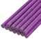 QUARKZMAN Mini Stick Colla a Caldo per Pistola Colla a Caldo 7mm x 200mm Viola Glitterato 12pz