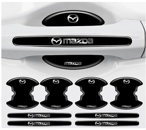 XPKYUWQ 8Stück Auto Türgriff Schutzfolie, für Mazda CX-5 CX-50 CX-60 MX-5 Schutz Aufkleber Auto Türgriffe Autotür Griffe Aufkleber Türkantenschoner