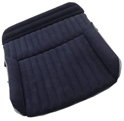 JJRFVBGT Matelas gonflables Matelas Pneumatique SUV, Lit De Voiture Portable pour L'extérieur, Matelas Gonflage pour Voyage, Dossier pour Siège avec Pompe À Air Électrique, Accessoires De Voiture