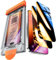 TOCOL für iPhone 15 Pro für Panzerglas Sichtschutz, 0 Blasen Laufrolle Auto-Installation Schutzfolie Stoßfest 9H Härte Kratzfest Anti-Fingerabdruck Anti-Öl Blickschutz folie für iPhone 15 Pro, 2 Stück