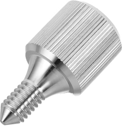 NUOBESTY Schrauben Kitchenaide Mixeraufsatzschrauben Mixerschrauben Standmixerschraube Mixerersatzteile Knopfaufsatz Mixerknopfersatz Silber Edelstahl
