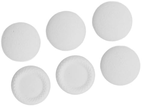 KIMISS 6 in 1 Travestimento Intercambiabile per il Controller Edge-Kit Accessorio per le Premi per le Prestazioni per i Giochi Avanzati (WHITE)