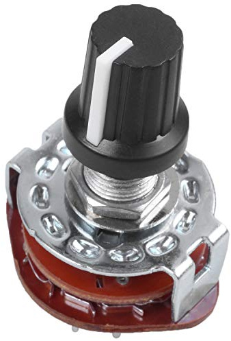 Nihcora Maquina electronica 4P3T 4 3 Posiciones 2 cubiertas 16 pin Interruptor rotativo