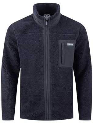Weird Fish Fletcher Full Zip Borg Fleece Midnight Size M. (Jumper/Sweater/Fleece)