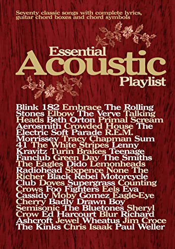 Essential Acoustic Playlist: (Guitar)