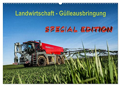Landwirtschaft - Gülleausbringung (Wandkalender 2026 DIN A2 quer), CALVENDO Monatskalender: Schlagkräftige Landtechnik bei der organischen Düngung (CALVENDO Technologie)