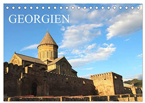 Georgien (Tischkalender 2026 DIN A5 quer), CALVENDO Monatskalender: Ein Monatskalender mit farbenprächtigen Fotos aus Georgien (Querformat, 14 Seiten) (CALVENDO Orte)