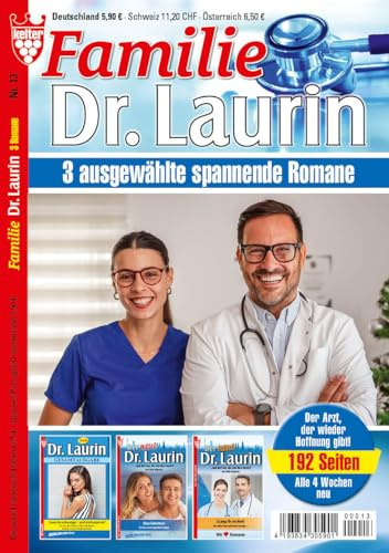 Familie Dr. Laurin Nr. 13 VDZ38343 , 3 Auserwählte spannende Romane