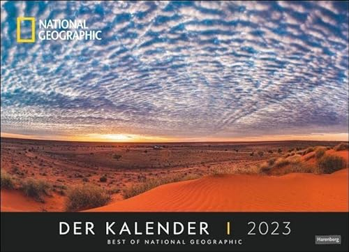 Best of National Geographic Kalender 2023. Großer Foto-Wandkalender XXL Landschaften-Kalender 2023 mit atemberaubenden Fotos. 68x49 cm Querformat.