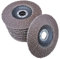 10 x Rostio Fächerscheibe 125 mm Stahl Fächer-Schleifscheibe Braun Normalkorund Flex/Winkelschleifer (Korn 120)