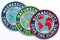 3er-Set Save the Planet Abzeichen 60 mm/Naturschutz Meeres-Schutz Klima-Schutz Umwelt Natur Klima Meer Ozean schützen/Aufnäher Aufbügler Sticker Patch/Klimawandel CO-2 Erde Welt Energie Mensch