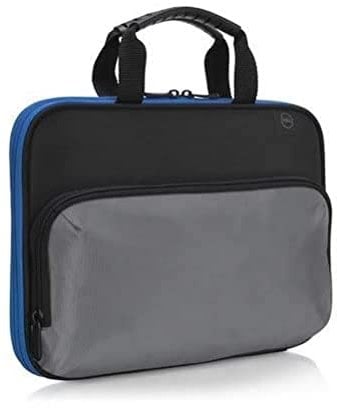 Dell 11 Education Schutzhülle, f. d. Schüler/d. Studenten (bis max. 11 Zoll (27.94 cm), Handgriff, weiches Innenfutter, Nutzung des Notebooks möglich o. es aus der Hülle zu nehmen)Schwarz/Grau/Blau