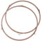 YARNOW Mikrowelle Drehring 22cm Durchmesser 1,4cm Rad Universal Mikrowelle Drehteller Glasteller Halter Plattenspieler Ring Stützring Mikrowellen Ersatzteil Zubehör 2 Stück