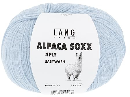 Lang Yarns Alpaca Soxx 4-ply 1062.0021 - Hellblau