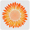 FINGERINSPIRE Sonnenblume Schablonenvorlage 30x30cm Kunststoff Große Blume Zeichnung Malschablonen Quadratische Wiederverwendbare Schablonen Für Malerei Und DIY-Projekte