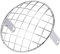 Motorrad Scheinwerfer Lampenabdeckung, Abnehmbar 7 Motorrad modifizierter Gitter Lampenschirm, Universal Motorrad 7 Scheinwerfer Mesh Grill Side Mount Abdeckmaske für Cafe Racer(Silber)