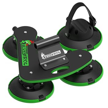 TreeFrog Pro 1 Bike Rack, Vacuum Mounted Suction Cycle Carrier - Quick Release, 12mm, 15mm, 20mm & Lefty Thru Axle Mount (Lefty Fork Mount)