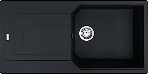 Franke Urban UBG 611-100 - Lavello in granito, colore: Nero opaco