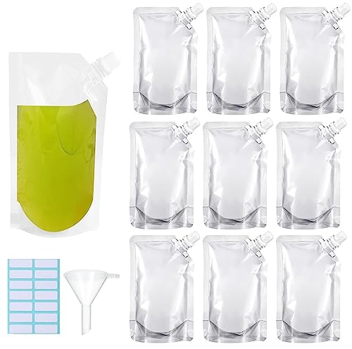 SKYPRO Juego de frascos de licor ocultables y reutilizables (85.0 g, 10 unidades)