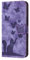 Wuhaizher iPhone 14 Pro Max Case Butterfly Cat Shockproof PU Leather Wallet Phone Case for Girls with Card Holder Folding Stand Magnetic Scratchproof Protect Flip Cover for iPhone 14 Pro Max, Purple