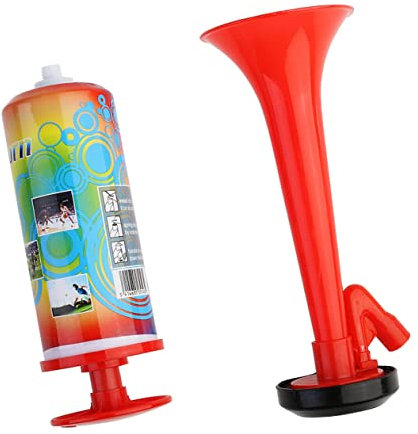 Abaodam 2st Füller Für Geburtstagstüten Horn Stadion Hörner Tragbare Sporthupe Party- ?uschemacher. Graduierungsgeräuschemacher Gasdruckfanfare Tröten Partypfeifen Minipumpe Kind