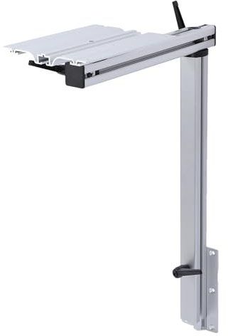 Cryfokt Support de Pied de Table Amovible pour Camping-Car, Support de Base de Pied de Table RV Réglable en Hauteur, Accessoires de Camping-Car Rotation à 360 Degrés, pour Camping-Car