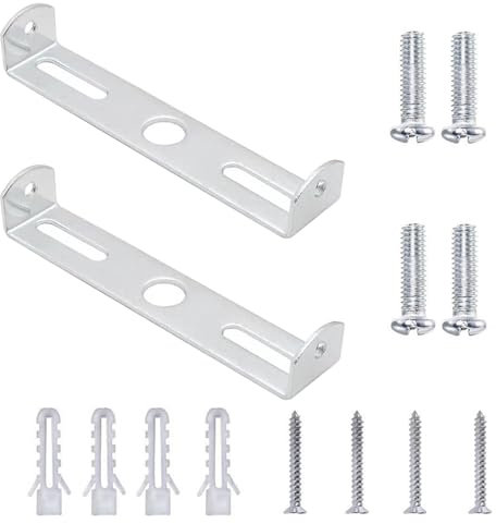 ZTWLEED Soffitto Staffa per Lampada,2 Pezzi Piastra di Fissaggio per Lampadario 95 mm con Viti,Piastra di Fissaggio per Lampada a Sospensione Plafoniera Decorazione del Soffitto