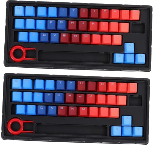 Uonlytech Juego De 2 Teclas De Teclado Mecánico Material Pbt para Juegos Suministro Único Piezas Decorativas para Ordenadores Domésticos.