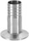 PATIKIL 1.5in Tri Clamps to 1in Hose Barbed Adapter, 1pcs Sanitary Tri Clamps Hose Barb Fitting 304 Stainless Steel Pipe for Brewery Winery Food Processing Equipment