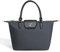 David Jones - Sac à Main Cabas Nylon Femme - Fourre-Tout Sac Shopping Souple - Shopper Tote Porté Epaule Bandoulière Capacité Moyenne - Elégant Travail Ville Voyage Mode Original Tendance - Noir