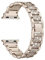 PGLVLZFGFN Guarda braccialetto for cinturino in acciaio inox compatibile for Apple Watch 3 42mm 38mm Guarda Band compatibile for IWatch 4 5 6 SE 7. Band 44mm 40mm 41 45mm Cinturino per orologio(Gold,F