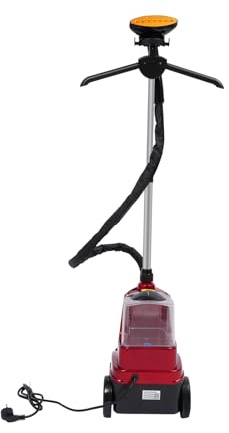 2500W Profi Stand-Dampfglätter mit 3L Großem Wassertank – Leistungsstarker Dampfbügler für Kleidung mit Verstellbarer Höhe, 3 Dampfstufen & Rollen – Ideal für Haushalt und Gewerbe