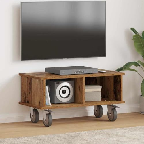 Générique Meuble TV Bois Ancien 68,5 x 35 x 35 cm Bois d'ingénierie,Meubles,Meubles TV,891046