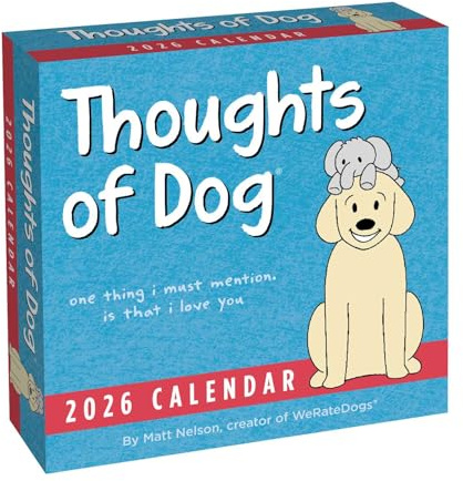 Thoughts of Dog 2026 Day-to-Day Calendar