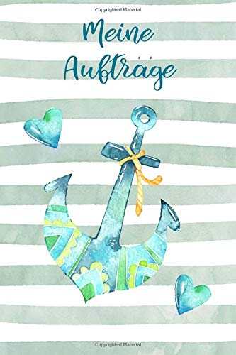 Meine Aufträge: Näh Auftragsbuch, Nähaufträge,Nähen, Auftragsbuch für Märkte,Bestellungen Nähen