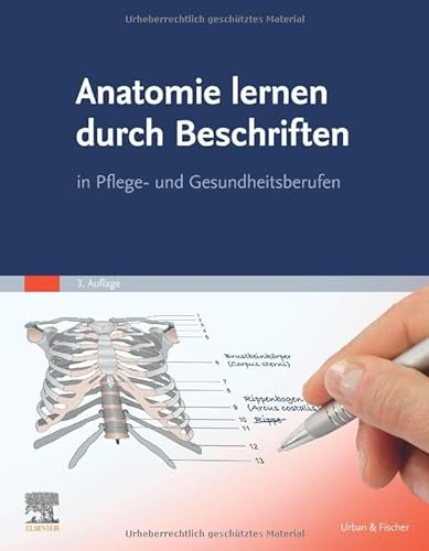 Anatomie lernen durch Beschriften: in Pflege- und Gesundheitsberufen