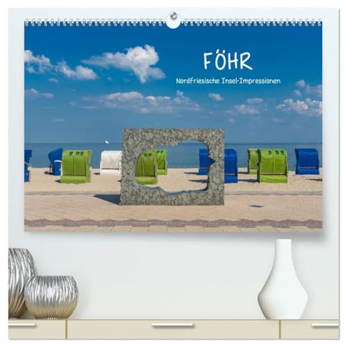 Föhr - Nordfriesische Insel Impressionen (hochwertiger Premium Wandkalender 2026 DIN A2 quer), Kunstdruck in Hochglanz: Wunderschöne Fotografien der ... Föhr laden zum Träumen ein (CALVENDO Orte)