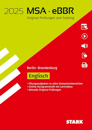 STARK Original-Prüfungen und Training MSA/eBBR 2025 - Englisch - Berlin/Brandenburg (Abschlussprüfungen)