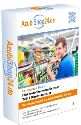 Lernkarten Elektrotechniker Meister: Prüfungsvorbereitung