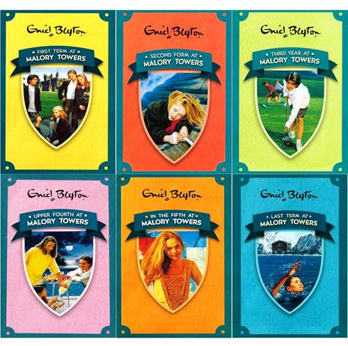 The Malory Towers Collection by Enid Blyton – Books 1–6: Classic Boarding School Stories for Young Readers (Paperback, 6 Books)