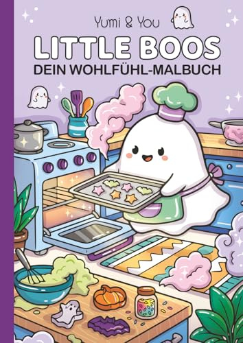 Little Boos: Süße Geister & magische Momente für deine Auszeit | Traumhafte Motive mit dicken Linien | Inkl. Download zum immer wieder Ausmalen (Yumi's Cozy Collection)