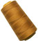 Fliyeong Filo da cucito in poliestere per jeans, 91,4 m, 20S 2, ideale per trapuntare, cucire a mano, macchina da cucire dorata, cancelleria per ufficio, creativo e utile