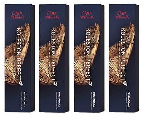 4er Wella Koleston Perfect ME+ 2/0 Schwarz 60 ml