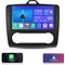 Ossuret 9 Zoll Auto-Stereo-GPS-Navigator Passend für Ford Focus Exi 2004-2011, 4+32 GB Android 12 Octa Core Autoradio Unterstützt Carplay Android Auto Bluetooth Wetteranzeigeat WiFi 4G