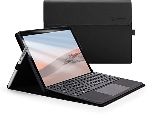 Omnpak Custodia per Microsoft Surface Go 4/ Surface Go 3/ Surface Go 2/ Surface Go 2018 (10,5 Pollici Surface Cover), Case con Porta Penna, Compatibile con Type Cover Keyboard