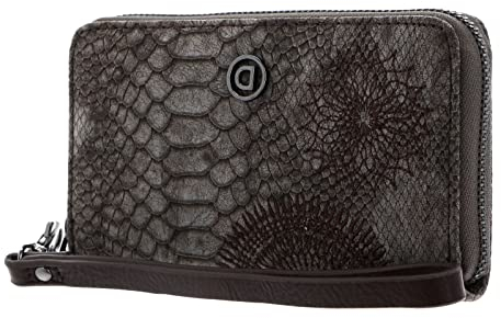 Desigual Mone Criseida Mini Zip Geldbörse 15 cm chocolate