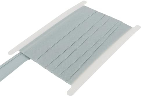 DFL 100% Cotton Bias Binding Tape, Premium Sewing Trim – 5 Metre Length | 1 Inch (25 mm) or 1/2 Inch (13 mm) Widths | 30 Colours for Quilting, Dressmaking & Crafts(Khaki,1 Inch/25mm Wide)