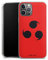 DeinDesign Slim Case extra dünn kompatibel mit Apple iPhone 12 Pro Max Silikon Handyhülle transparent Hülle Naruto Shippuden Sharingan Offizielles Lizenzprodukt